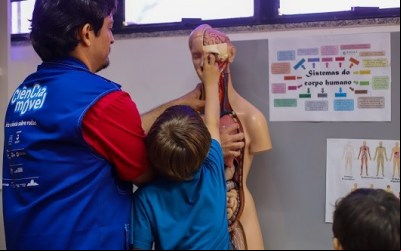 Sábado, (16), é o último dia para visitar as instalações do Ciência Móvel do Museu da Vida da Fiocruz, em Cachoeiras de Macacu