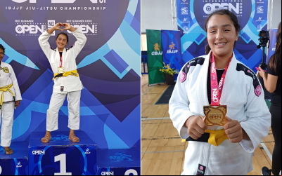 Atleta friburguense Helena Barroso brilha no Campeonato Rio Sumer da CBJJ